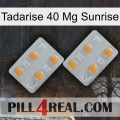 Tadarise 40 Mg Sunrise 25